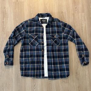 Mens M Solaris Flannel Overshirt